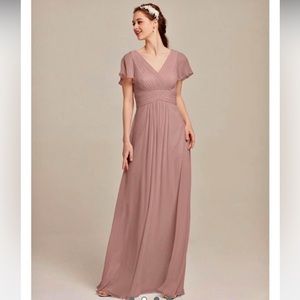 Dusty Rose AW Bridal Prom/Bridesmaids Dress (NWOT)  Plus Size (28W)